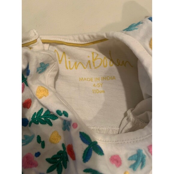 Mini Boden Embroidered Shirt with Skirt - Picture 4 of 7
